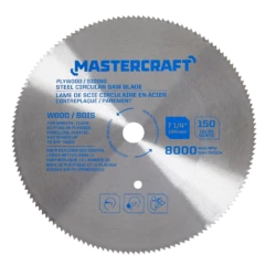 Mastercraft 7-1/4-in 150T Steel Circular Saw Blade For Plywood