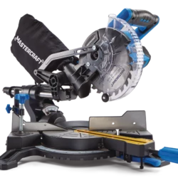 Mastercraft 9.5 Amp Single-Bevel Sliding Compound Mitre Saw, 7-1/4-in