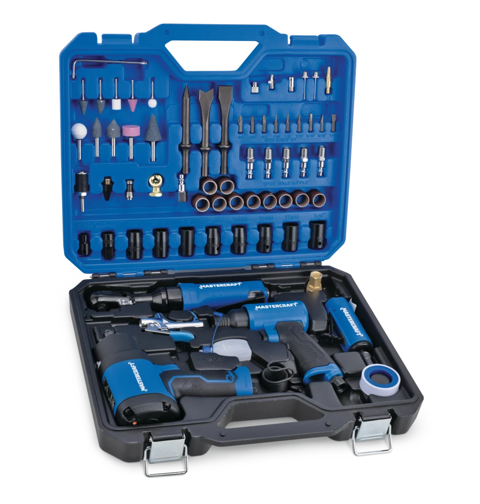 Mastercraft Air-Powered Tool Kit, 71-pc - Image 2