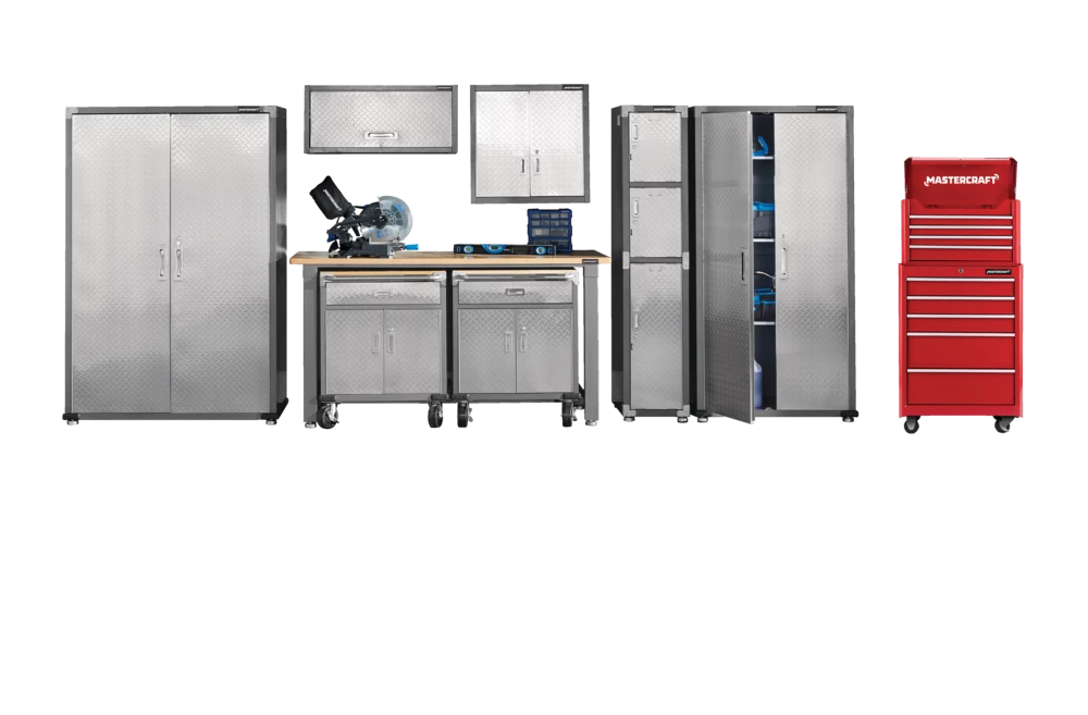 Mastercraft 2-Door Wall Cabinet With 2 Adjustable Shelves, Diamond Series, 28 X 12 X 28-in - Image 13