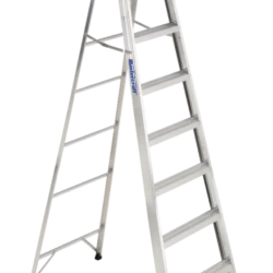 Mastercraft Tradesman Grade 2 Aluminum Commercial Step Ladder, 8-ft, 225-lb