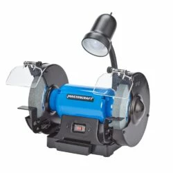 Mastercraft 4.8A Bench Grinder, 8-in