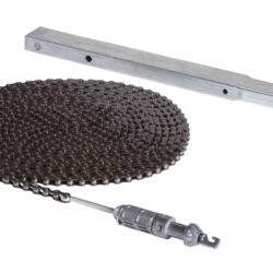 Mastercraft Chain Drive Tube Rail Extension Kit For 8-ft Garage Doors