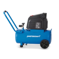 Mastercraft 8-Gallon Oil-Free Portable Air Compressor, 136 PSI, 1.5HP