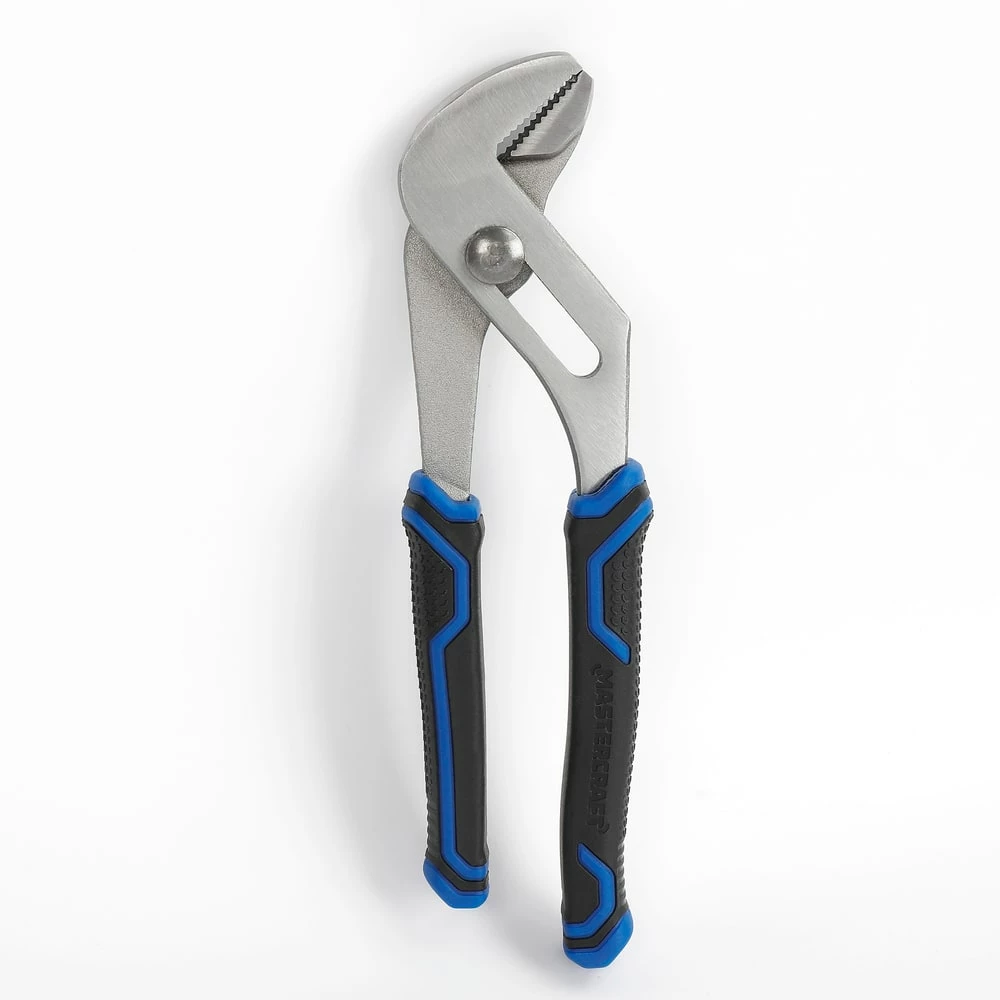 Mastercraft Tongue & Groove, Double Shot Comfort Grip Handle, Carbon Steel, Assorted Length