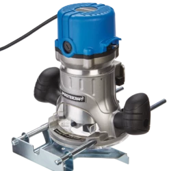 Mastercraft 9.5A Single Speed 1-3/4 HP Corded Fixed Base Router With Built-in LED Light