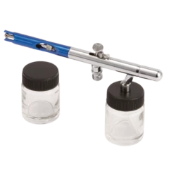 Mastercraft Multi-Purpose Dual Action Airbrush Paint Sprayer Kit With Adjustable Patterns