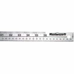 Mastercraft Aluminum Metre/Yardstick, 39-in, Silver