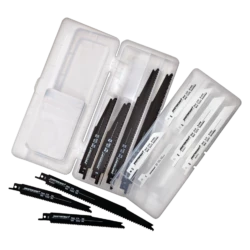 Mastercraft Bi-Metal & HCS Reciprocating Saw Blade Set For Wood, Metal, Drywall, 50-pc