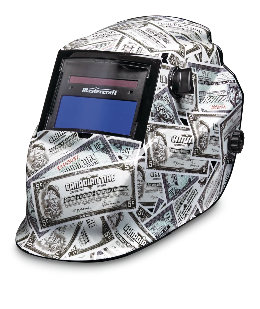 Mastercraft Shade 13 Autodarkening Welding Helmet, Canadian Tire Money