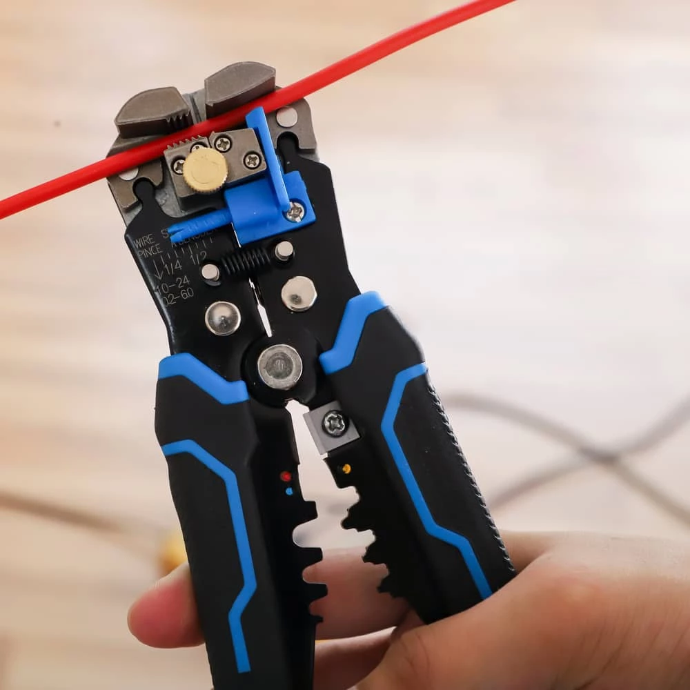 Mastercraft 10-22 Gauge Automatic Self-Adjusting Wire Stripper/Crimper, Comfort Grip Handles - Image 6