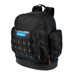 Mastercraft Backpack Tool Bag, 25 Pockets, 14x15-in