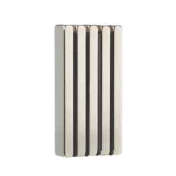 Mastercraft Bar Magnets, Corrosion Resistant, Nickel Plated, 60 X 10 Mm, 5-pc