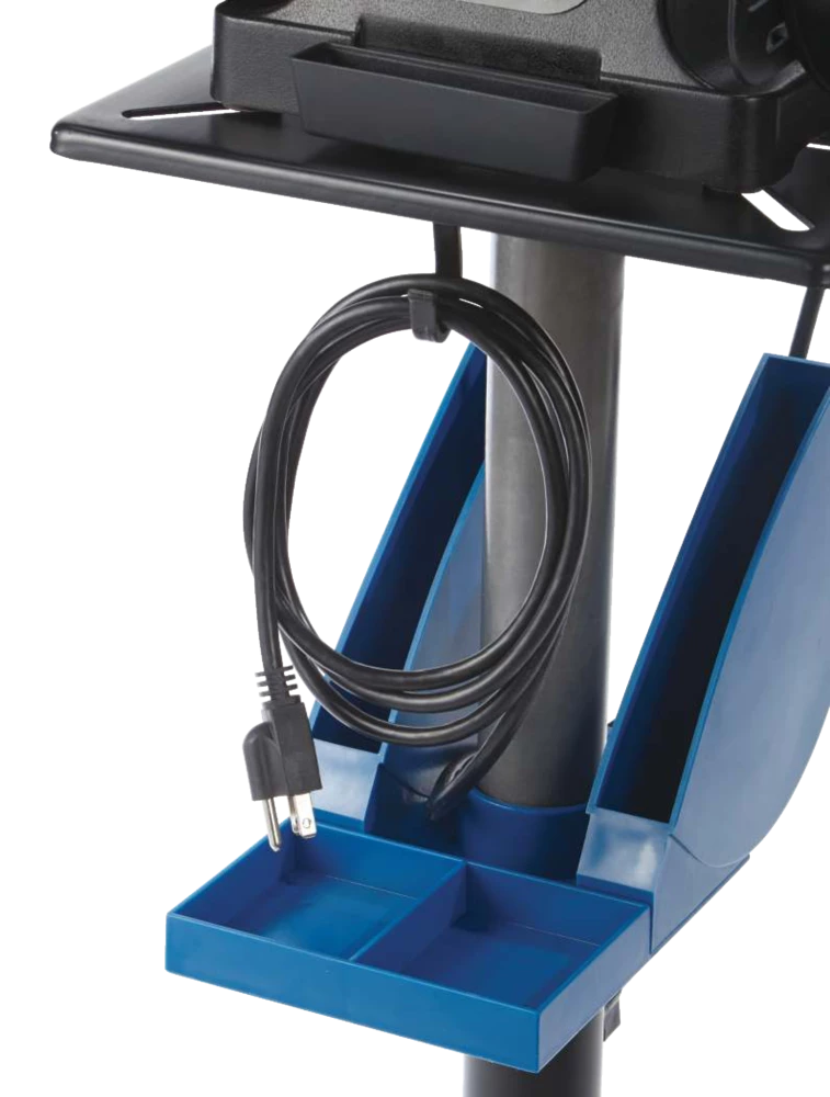 Mastercraft Heavy-Duty Cast Iron Adjustable Bench Grinder Stand - Image 4