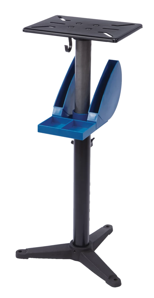 Mastercraft Heavy-Duty Cast Iron Adjustable Bench Grinder Stand