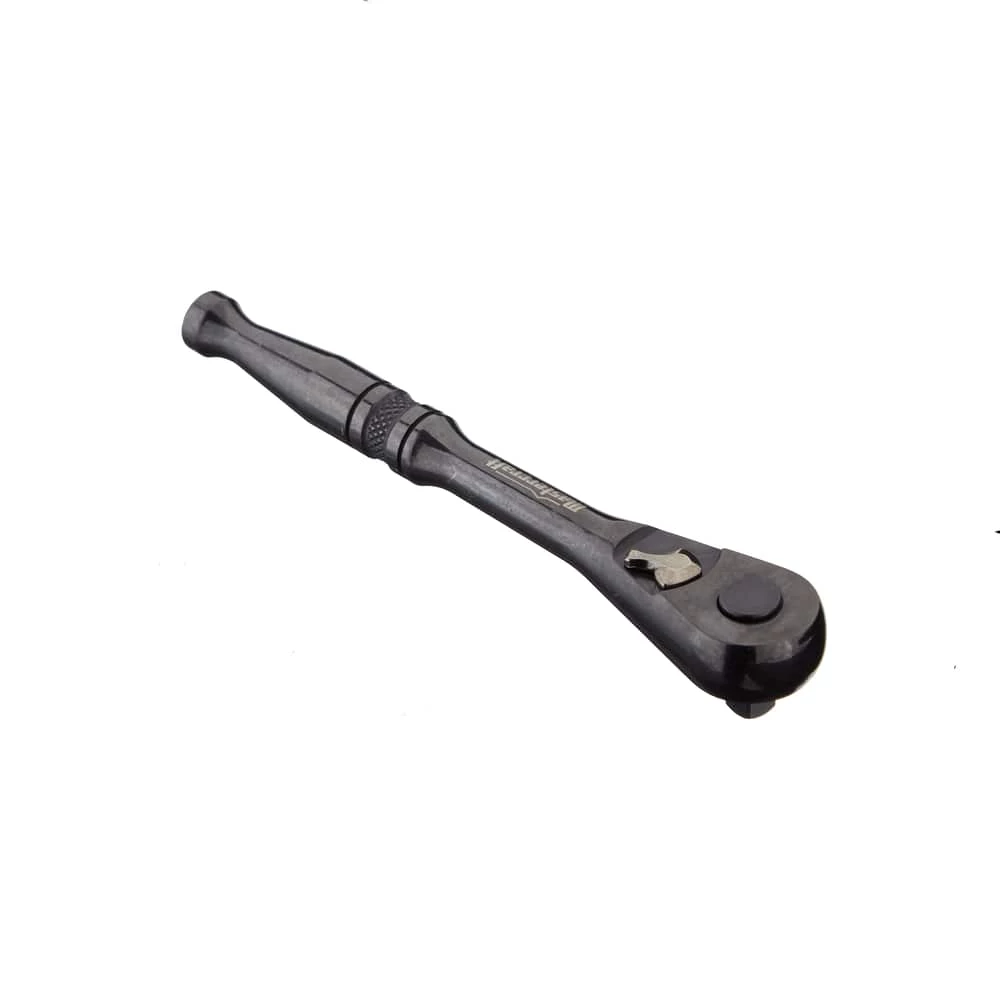 Mastercraft 1/4-in Drive Ratchet, CRV, Black Steel Finish