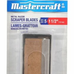 Mastercraft Razor Scraper Replacement Blades, 5-pk