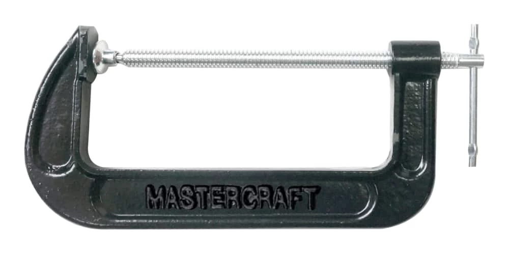 Mastercraft 8-in 1300-lb C-Clamp With 3.5-in Throat Depth