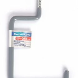 Mastercraft Screw Mount Vinyl-Coated Chair Hook, Up To 9-kgs