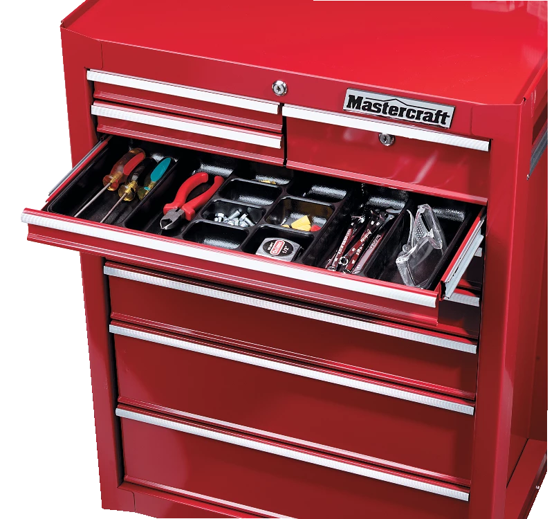 Mastercraft Compact Drawer Tray W/ Compartments, 22x10x2-in - Image 2