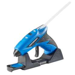 Mastercraft Dual Temp Full Size Glue Gun With Stand, Cordless, 10W