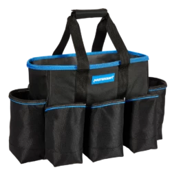 Mastercraft Cleaning / Detailing Tote Tool Bag W/ Padded Grip, 13 Pockets