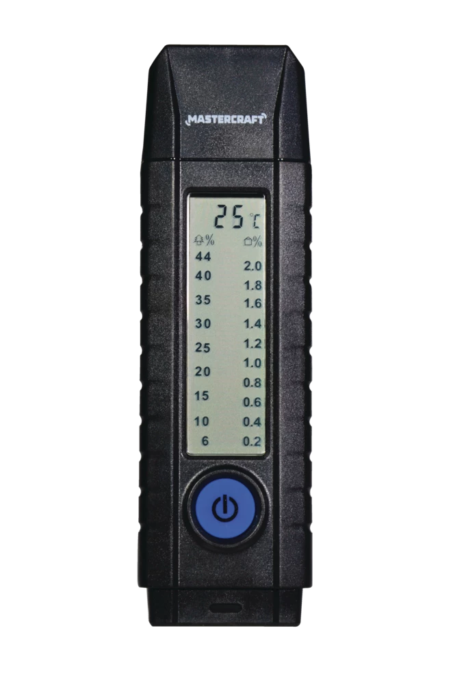 Mastercraft Battery Powered Digital Pinned Moisture Meter