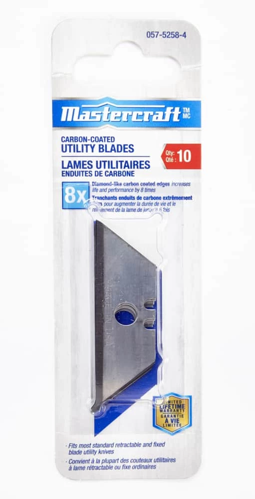 Mastercraft Heavy-Duty Utility Blades, 10-pk - Image 3