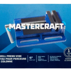 Mastercraft 4-in Drill Press Vise, For Dry Use