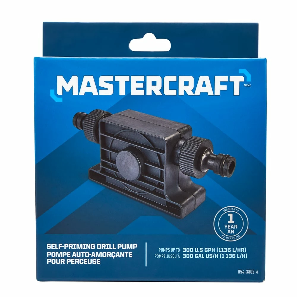 Mastercraft Self Priming Drill Pump Kit - Image 2