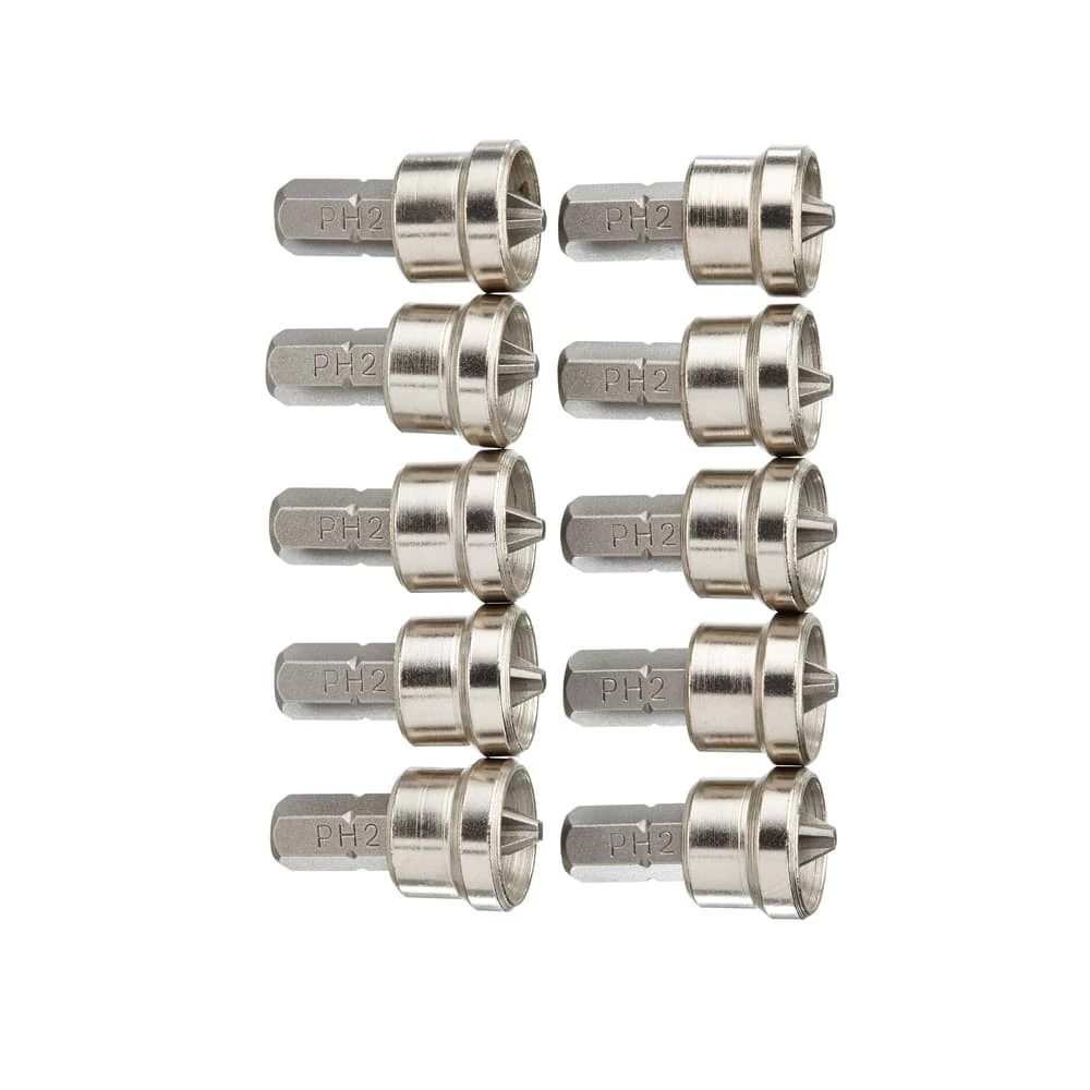 Mastercraft 1-in Carbide Drywall Screw Setters For Metal, Plastic, Masonry, 10-pk - Image 2