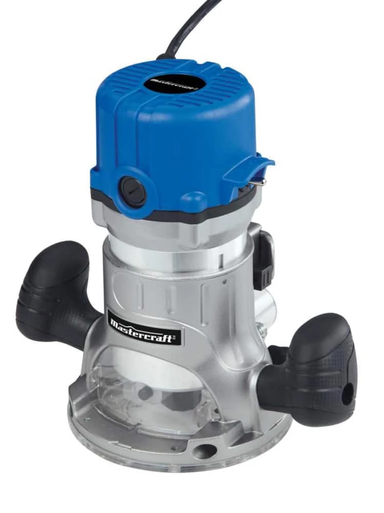 Mastercraft 9.5A Variable Speed 1-3/4 HP Corded Fixed Base Router & Router Table Set - Image 4