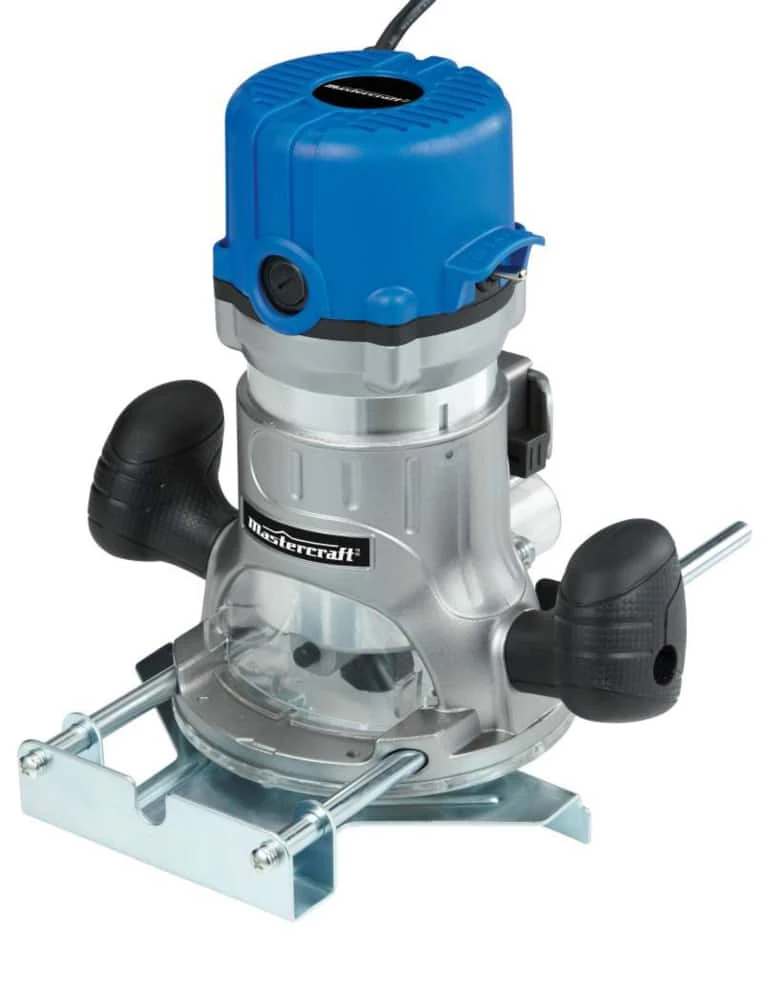 Mastercraft 9.5A Variable Speed 1-3/4 HP Corded Fixed Base Router & Router Table Set - Image 5