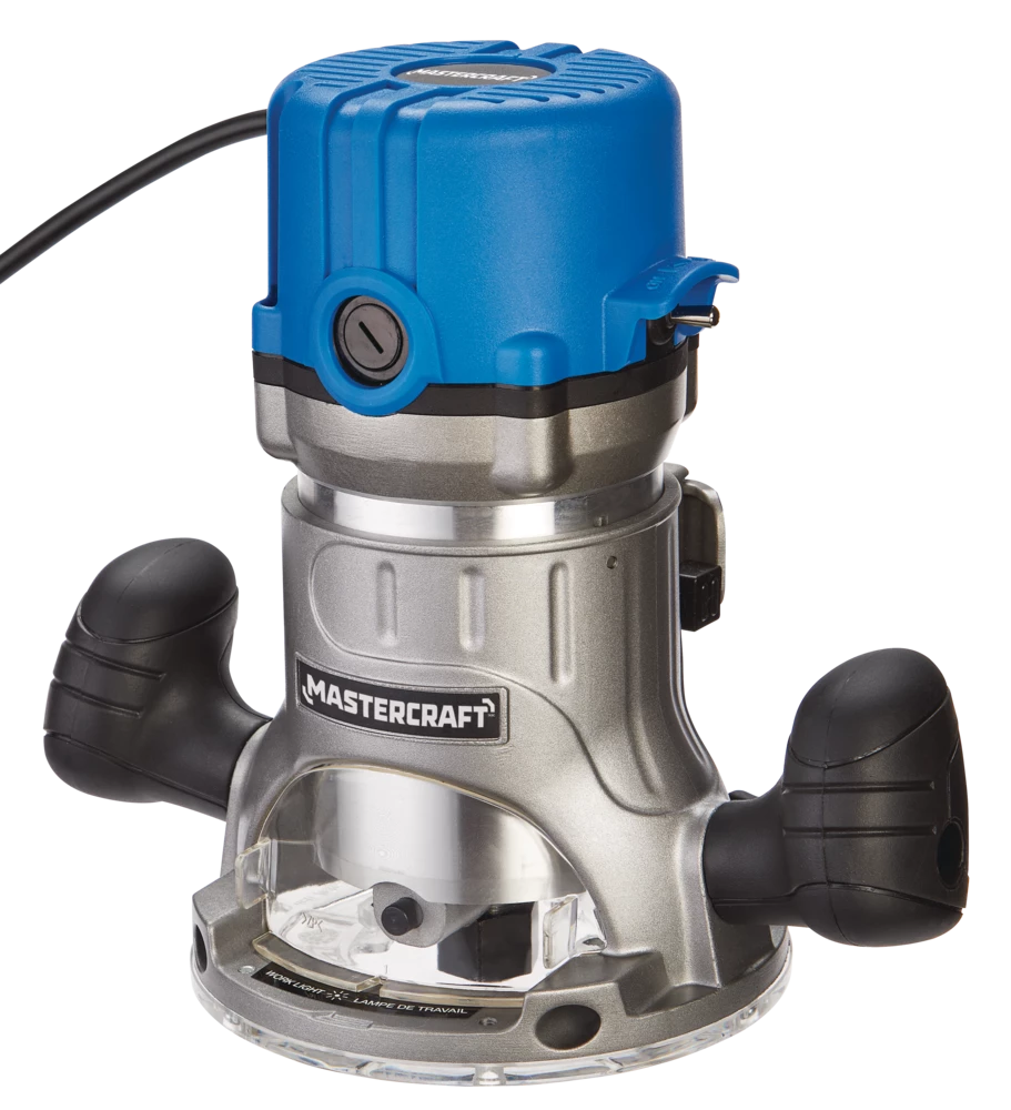 Mastercraft 9.5A Variable Speed 1-3/4 HP Corded Fixed Base Router & Router Table Set - Image 6