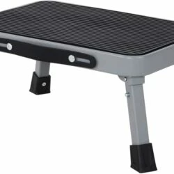 Mastercraft 1-Step Steel Folding Step Stool, 225-lb, 0.79 Ft