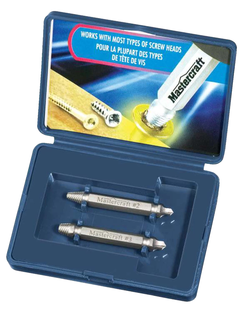 Mastercraft GraBit Damaged Screw Remover , 2-pc