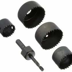 Mastercraft HCS Hole Saw Set For Wood, Plastic, 5-pc