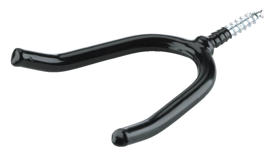 Mastercraft Screw Mount Vinyl-Coated Y-Shaped Tool Storage Hook, 1/4-in