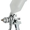 Mastercraft HVLP Pneumatic Air Gravity Paint Sprayer Gun For Refinishing Surfaces, 1.4mm