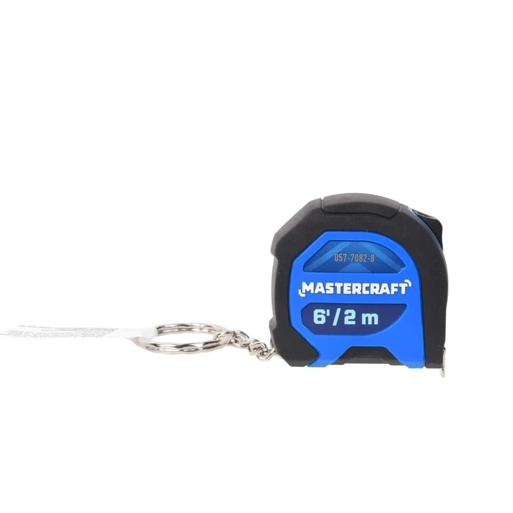 Mastercraft Keychain Tape Measure, 6-ft/2-m - Image 3