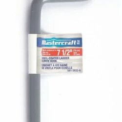 Mastercraft Screw Mount Vinyl-Coated Ladder Hook, Up To 7.5-in