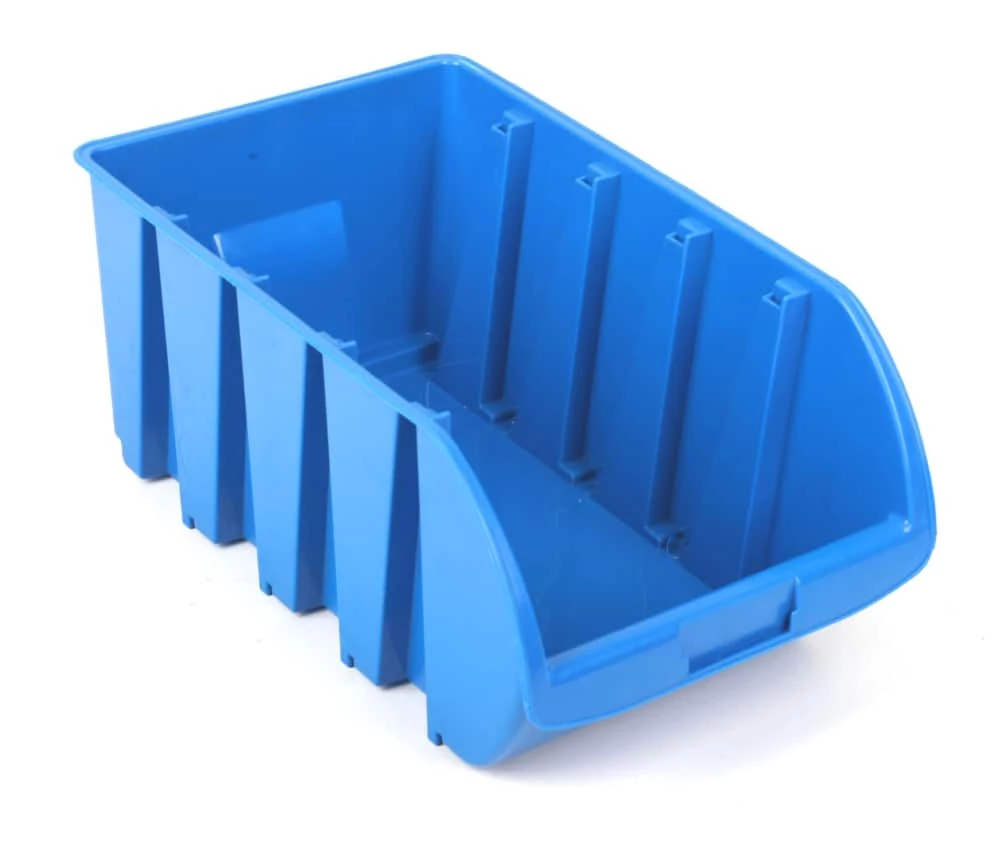 Mastercraft Stackable Wall-Mountable Bin, Large, 13x8x6-in