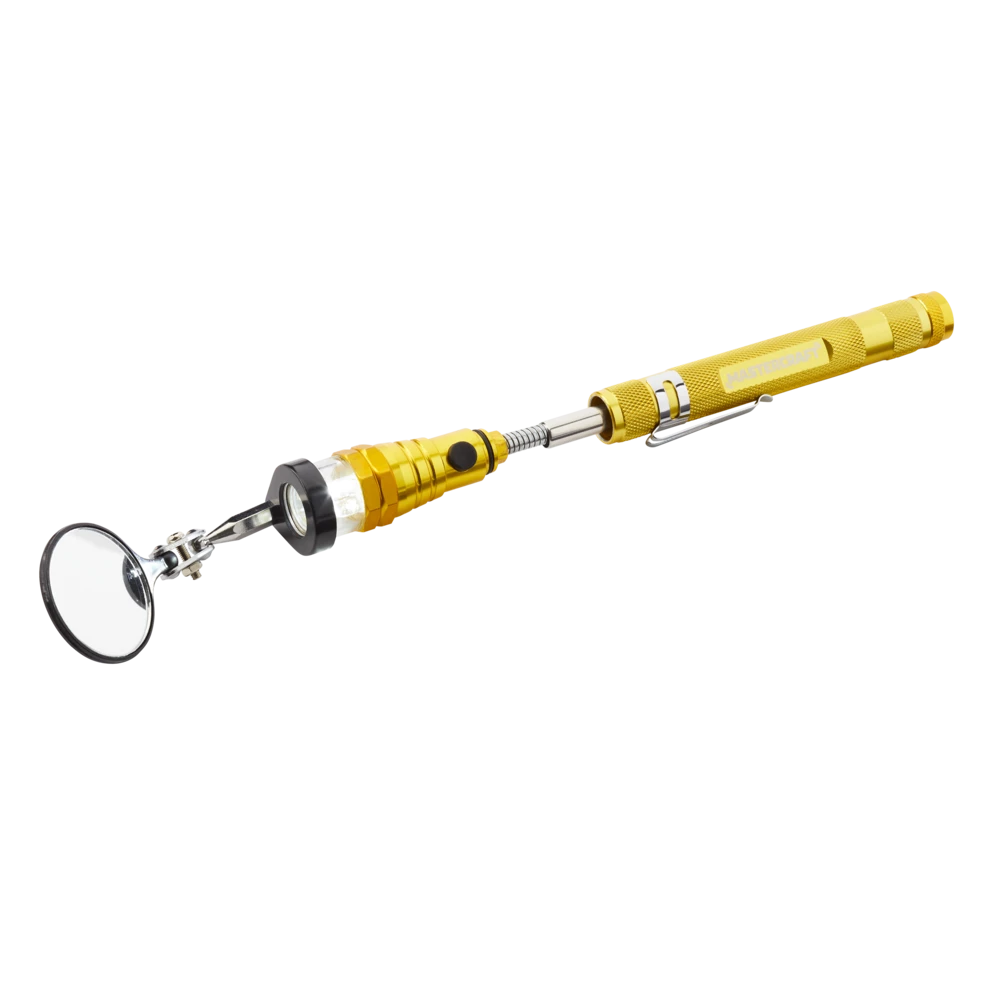 Mastercraft Telescoping LED Lighted Magnetic Pick-Up Tool - Image 4