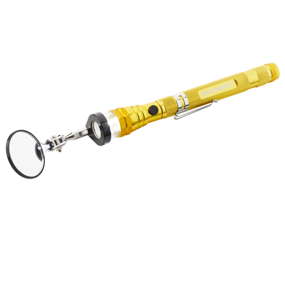 Mastercraft Telescoping LED Lighted Magnetic Pick-Up Tool - Image 5