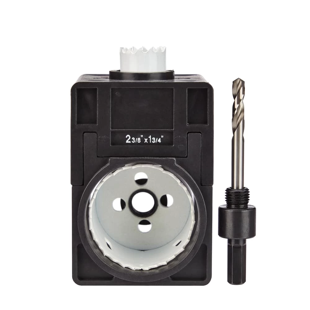 Mastercraft Bi-Metal Door Lock Installation Kit For Metal Doors