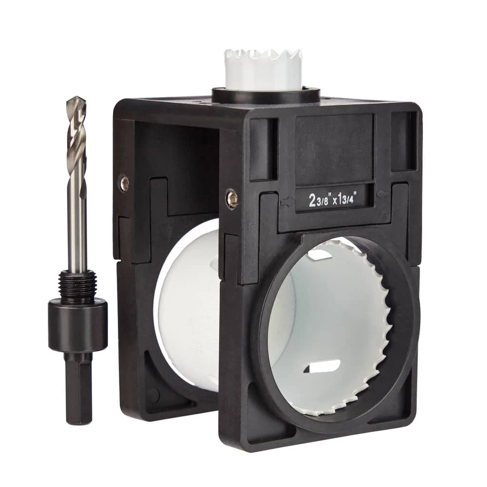 Mastercraft Bi-Metal Door Lock Installation Kit For Metal Doors - Image 3