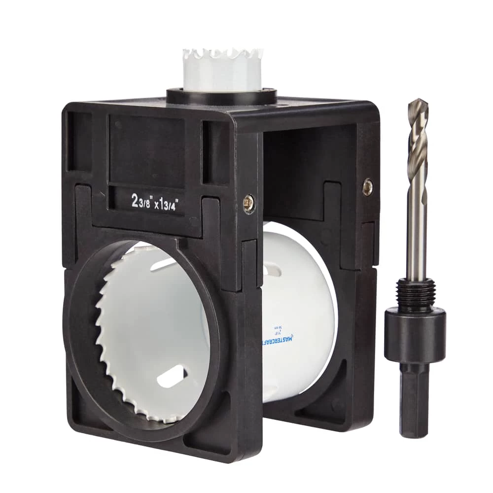 Mastercraft Bi-Metal Door Lock Installation Kit For Metal Doors - Image 2