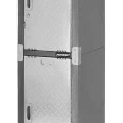 Mastercraft 3-Door Locker With 3 Shelves, Diamond Series, 15 X 18 X 72-in