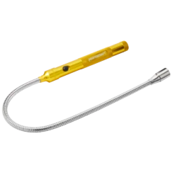 Mastercraft Magnetic Pickup Tool With 1.4-in Lighted Glass Mirror, 5-lb Load Capacity