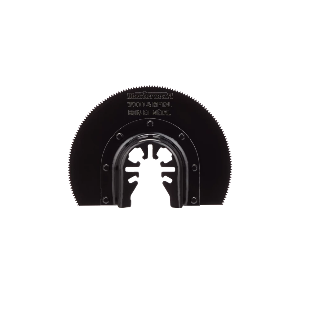 Mastercraft Multi-Crafter Oscillating Tool Semi-Circle, Plunge & Scraper Blades, 1-1/4-in, 3-pk - Image 5